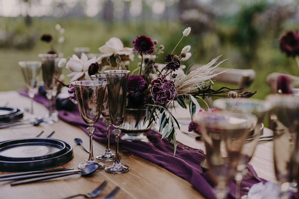 Witch-Inspired Halloween Wedding Shoot​
