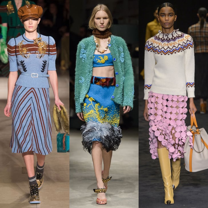 Novelty Knits Fall 2017 Fashion Trends POPSUGAR Fashion Photo 2