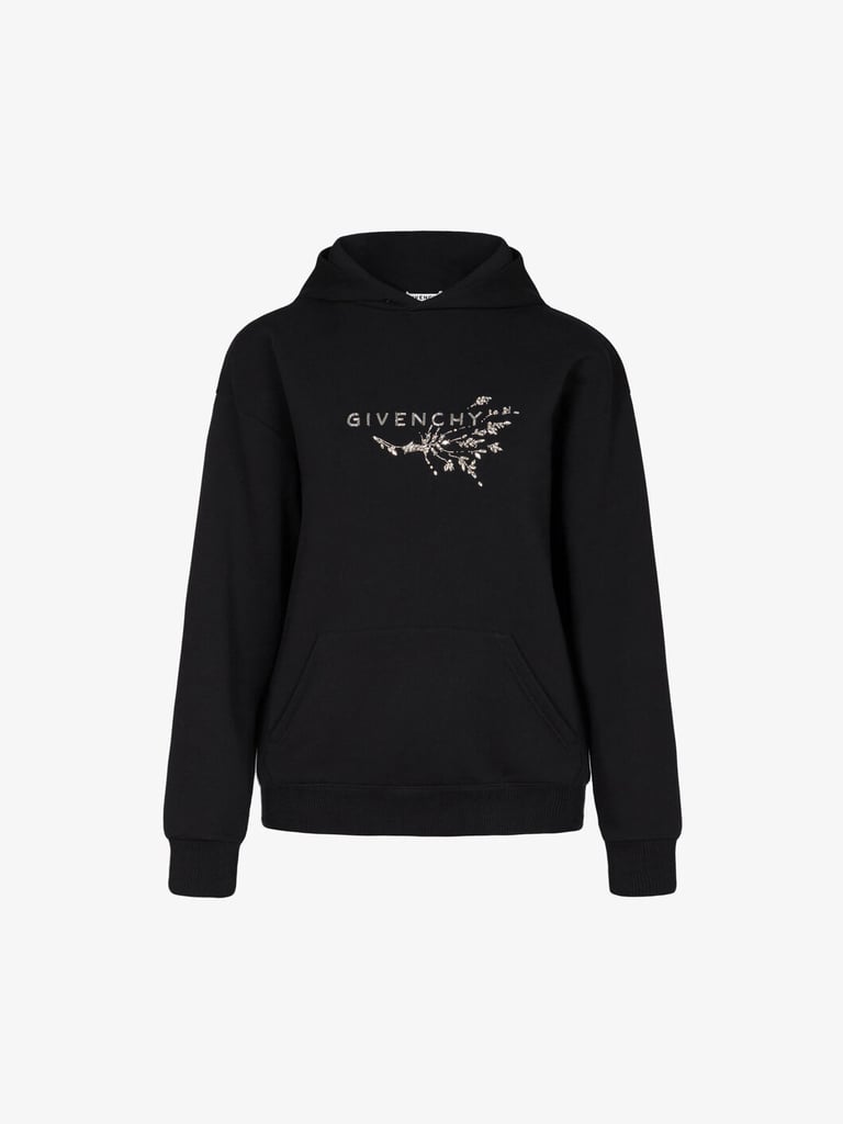 Givenchy Crystal-Embroidered Hoodie