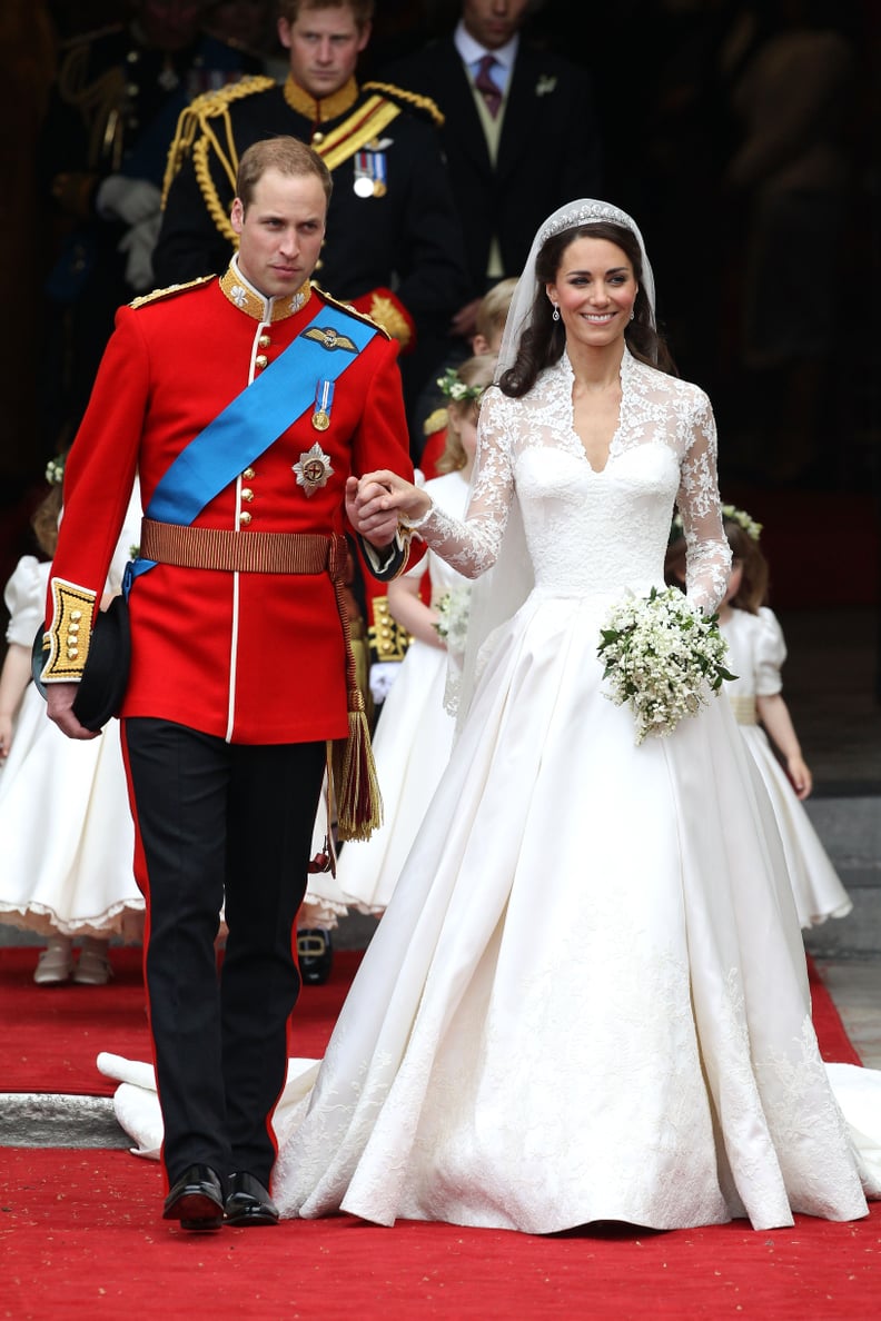 Of Course, There Was No Limit to Their Regal Style on Their Wedding Day