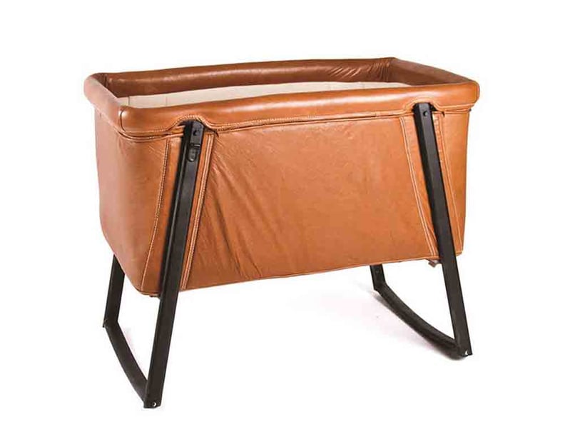 A Luxe Leather Cot