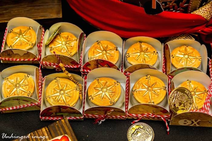 Gold Doubloon Cookies