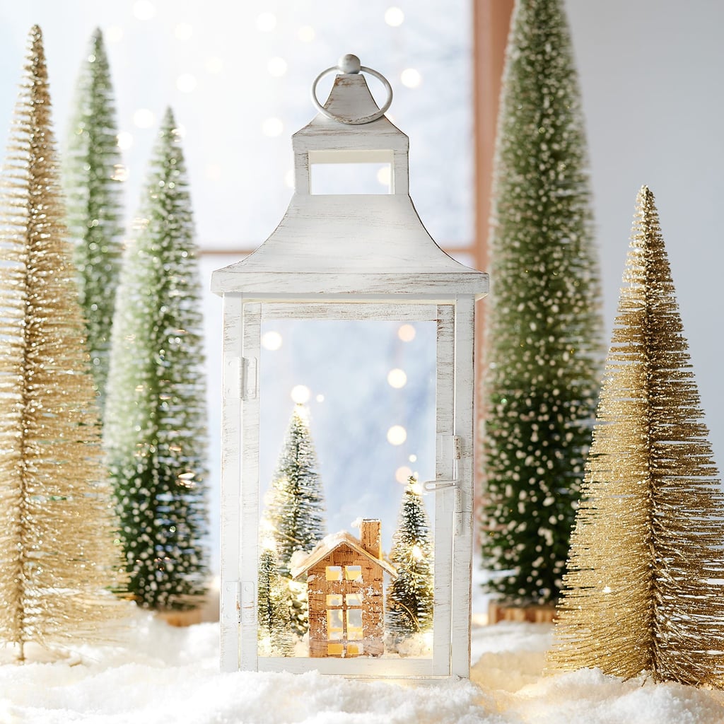 LED Light-Up Christmas Village Scene Lantern
