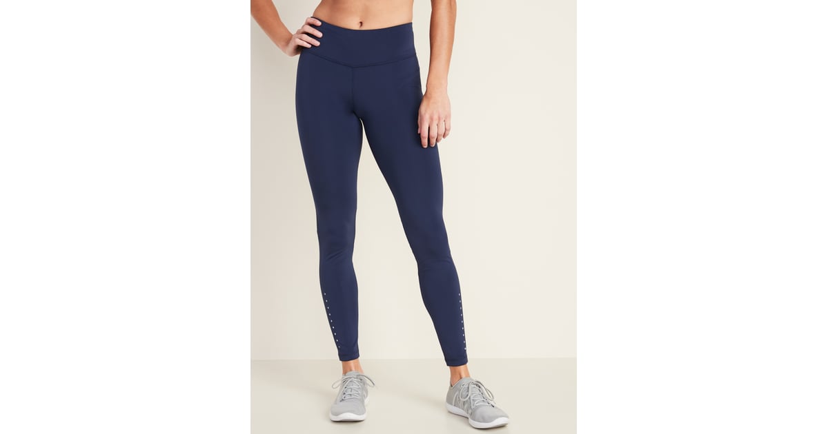 MidRise Elevate Lightweight Compression Run Leggings Best Old Navy