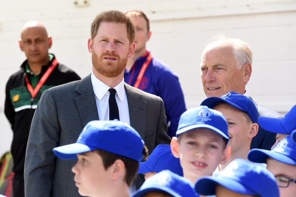 Prince Harry at Opening of Cricket World Cup 2019