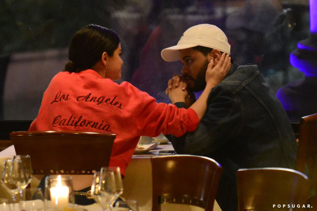 Selena Gomez and The Weeknd Kissing in Italy January 2017