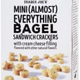Trader Joe's Shoppers Keep Scooping Up These Mini Everything Bagel Sandwich Crackers