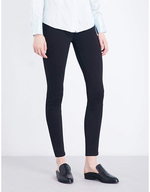 7 For All Mankind Illusion luxe super-skinny high-rise jeans