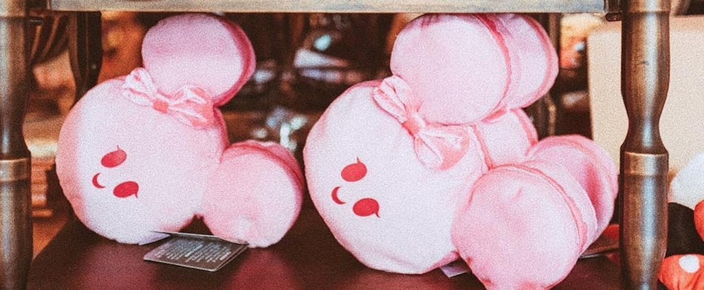 Disney Pink Minnie Mouse Macaron Pillow