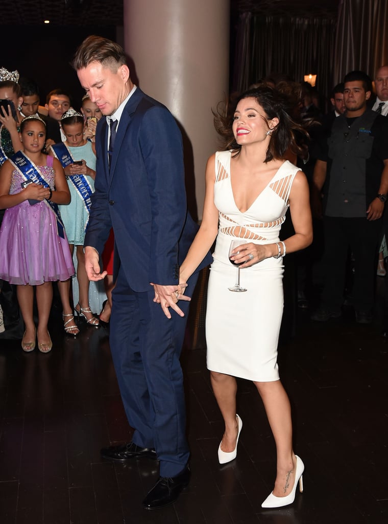 Channing Tatum Jenna Dewan at Dizzy Feet Foundation Pictures