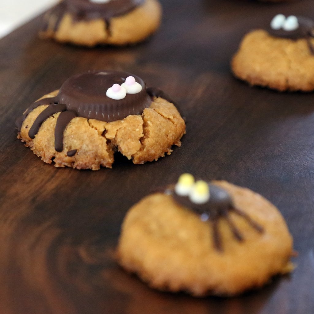 Spider Peanut Butter Cookies Quick and Easy Halloween Dessert Recipes