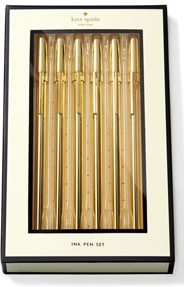 Kate Spade Gold Pen Set