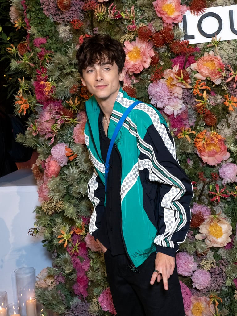 Timothée Chalamet's Tropical Sneakers During Cannes