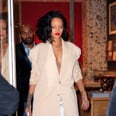 Rihanna's Silk Skirt Is Sexy, but Her Strappy Heels Are Somethin' Else