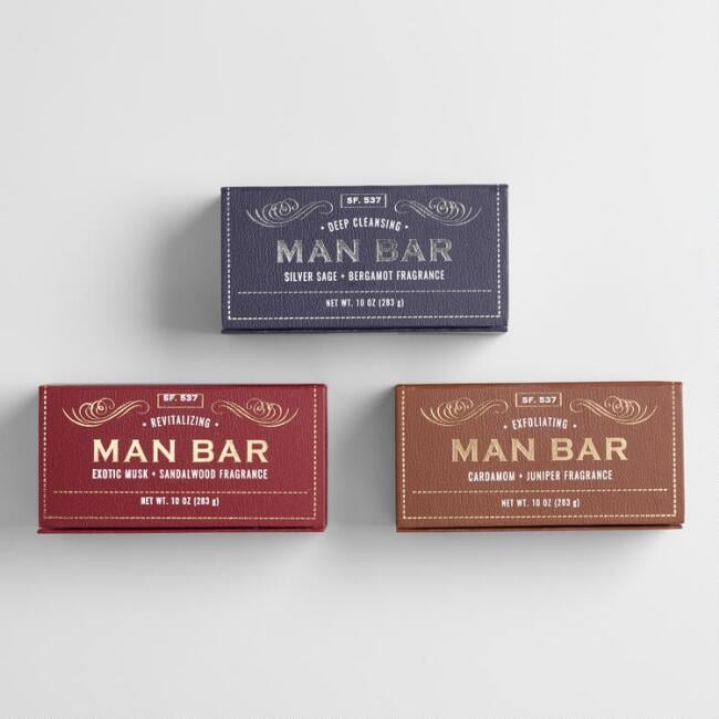 San Francisco Soap Company Man Bar Collection