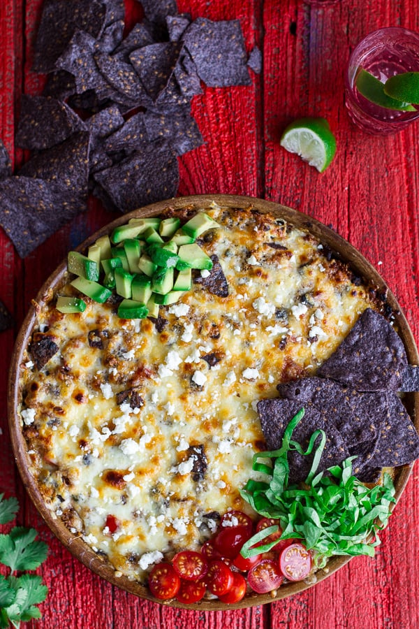Cheesy Black Bean and Quinoa Taco Bake