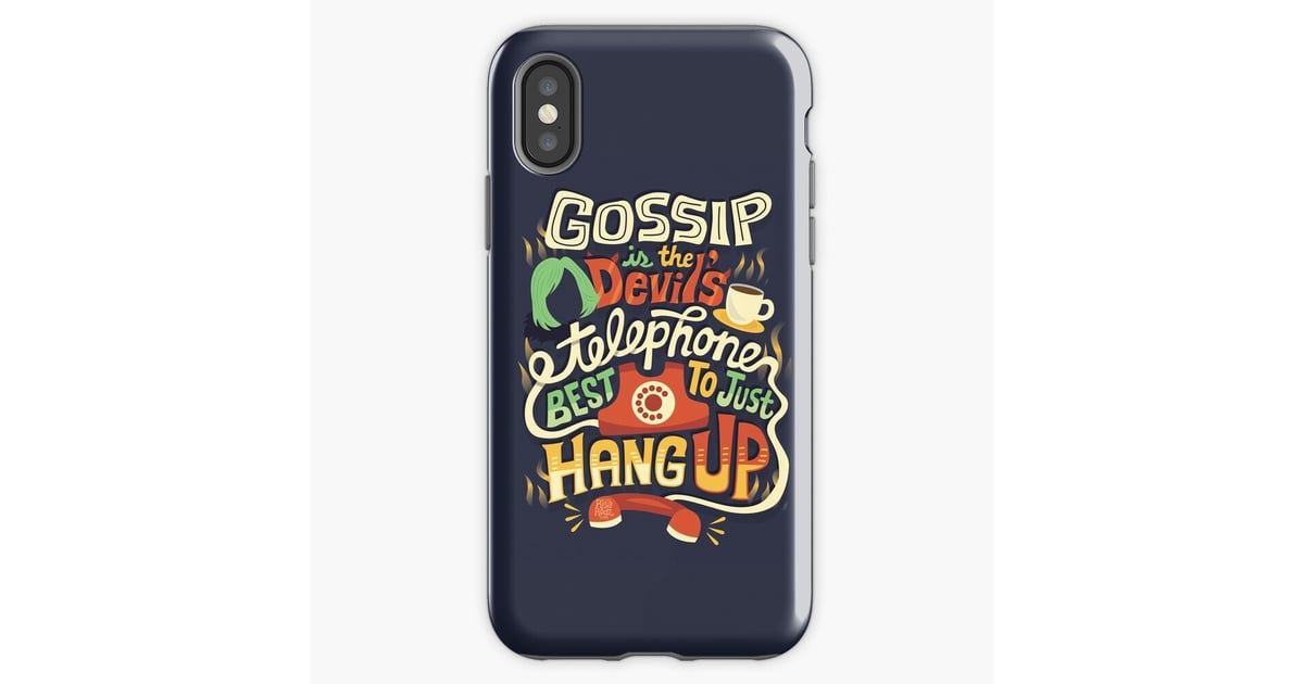 Gossip Is the Devil's Telephone Phone Case, 35 Schitt's Creek Gifts That  Are Simply the Best Way to Fill Your Stockings
