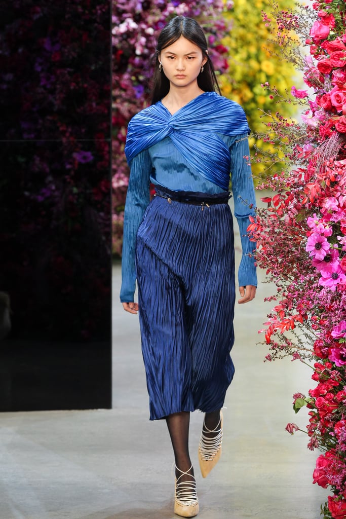 Since Meghan is a fan of belted dresses, we could see her giving this pleated Jason Wu dress a try, which cinches at the center.