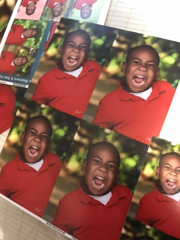 Boy's Hilarious School Photos