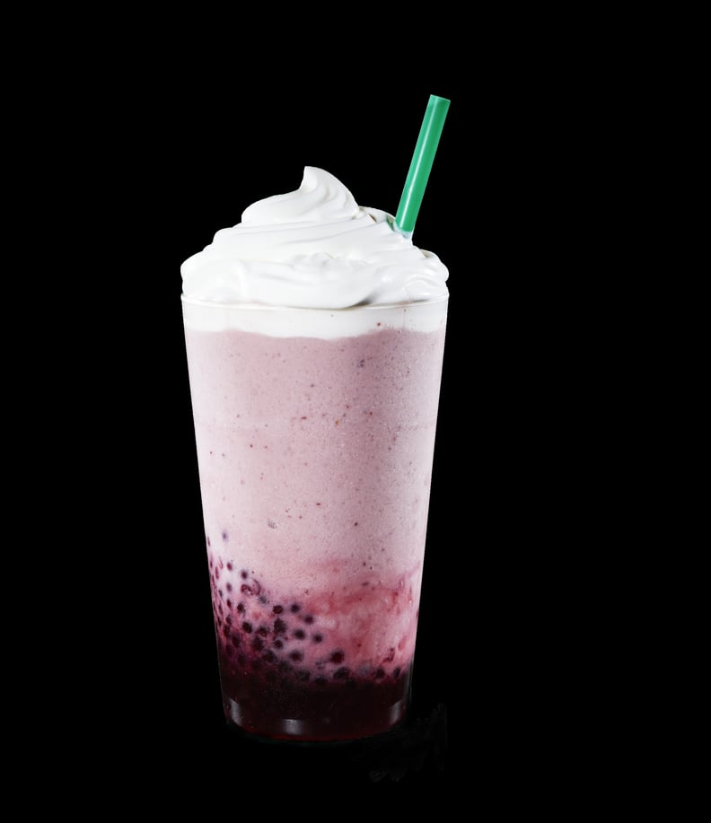 Mixed Berry Frappuccino With Pomegranate Pearls