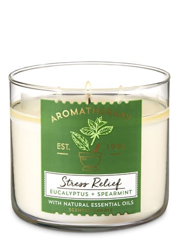 Bath and Body Works Eucalyptus Spearmint 3-Wick Candle