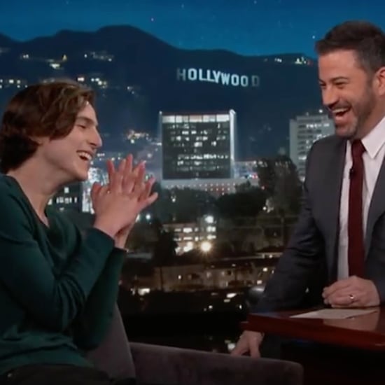 Timothée Chalamet  on Jimmy Kimmel Live February 2018