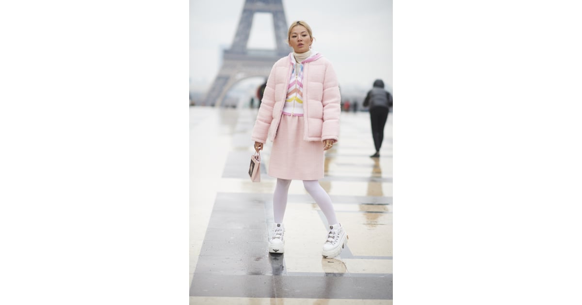 White With Pastels For Wintry Paris