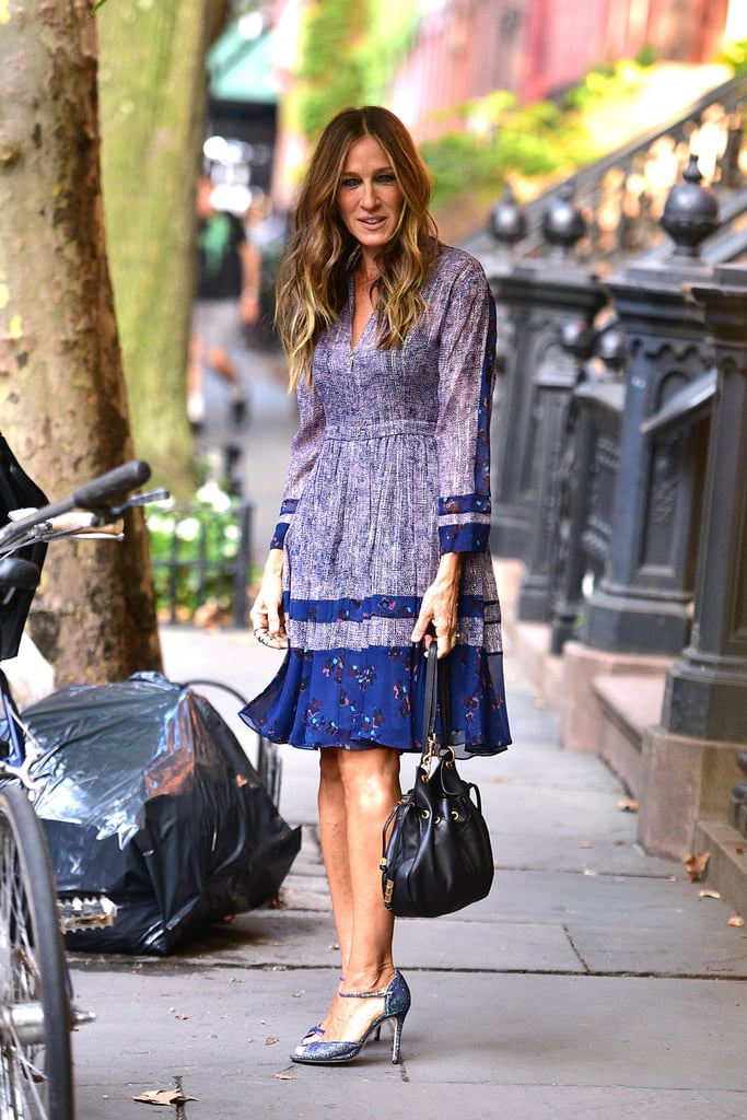Sarah Jessica Parker Leaving Her Home in NYC Pictures