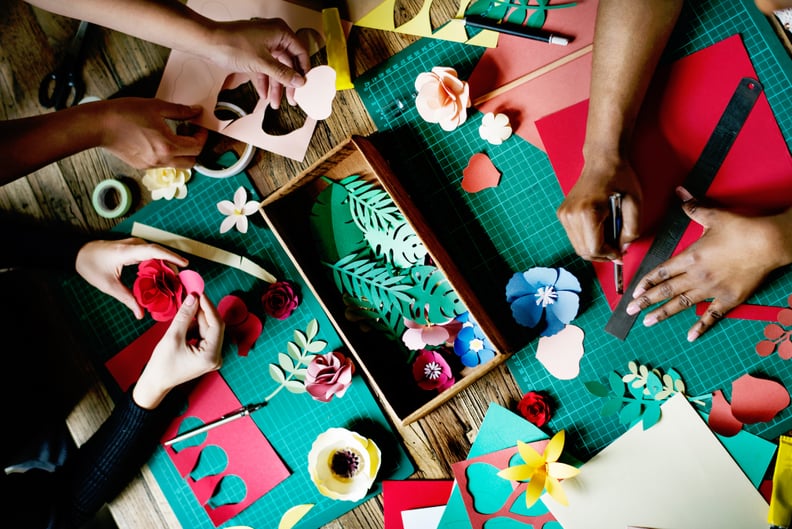 Plan a craft that you can do together.