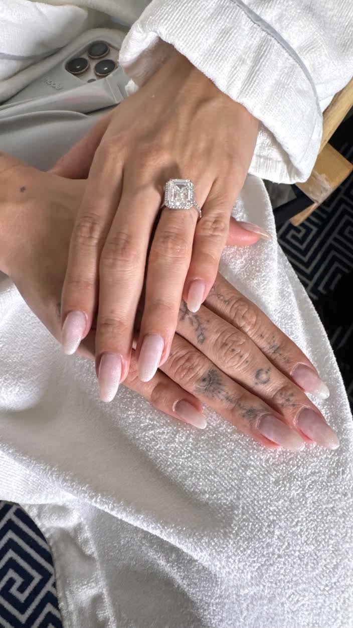 Hailey Beiber's Naked French Manicure