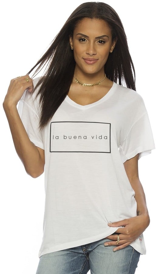 Peace Love World La Buena Vida Oversized Mia V Top ($88)