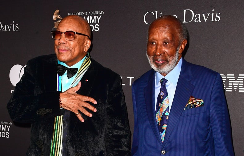 Quincy Jones and Clarence Avant