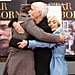 Lady Gaga Bradley Cooper at Sam Elliott's Handprint Ceremony