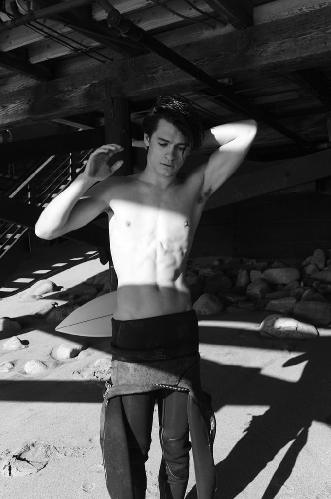 Pamela Anderson's Son in Saint Laurent Campaign 2016