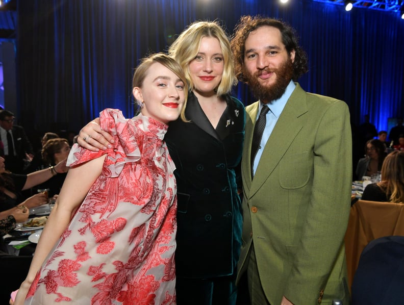 Saoirse Ronan, Greta Gerwig, and Josh Safdie at the 2020 Critics' Choice Awards