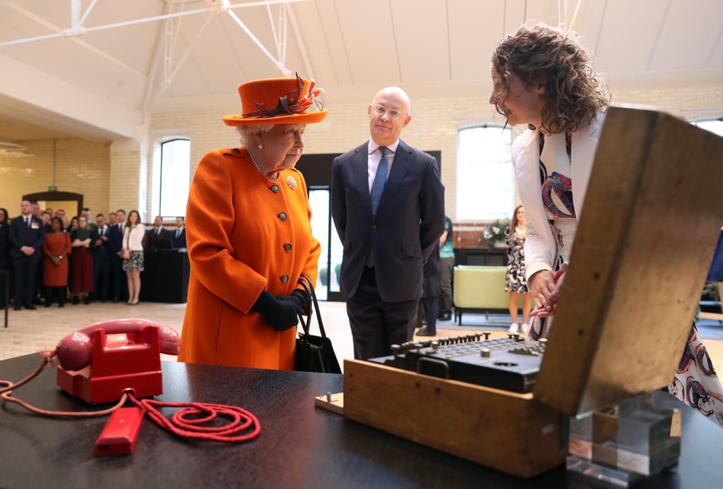 Queen Elizabeth II's First Instagram Post at Science Museum