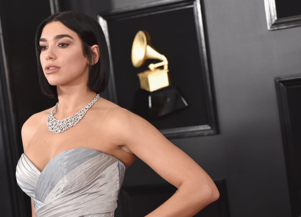 Dua Lipa Dress At Grammy Awards 2019 Popsugar Fashion Photo 16 7791