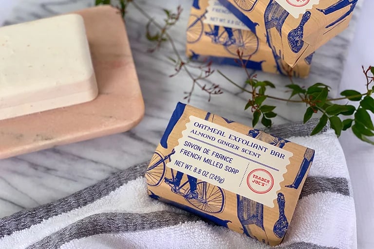 Exfoliating Soap Bar From Trader Joe's Body Care