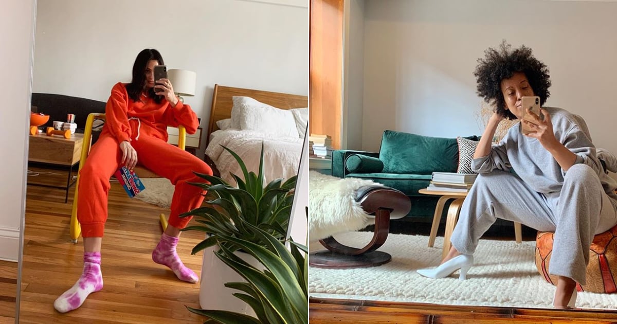 matching white sweatsuit