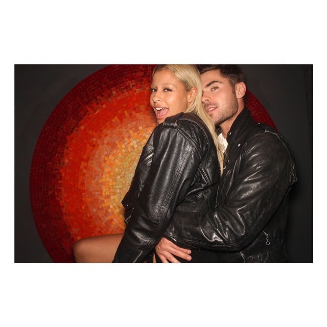 In the beginning of November 2014, Sami shared this adorable embrace. "About a week ago," she wrote.