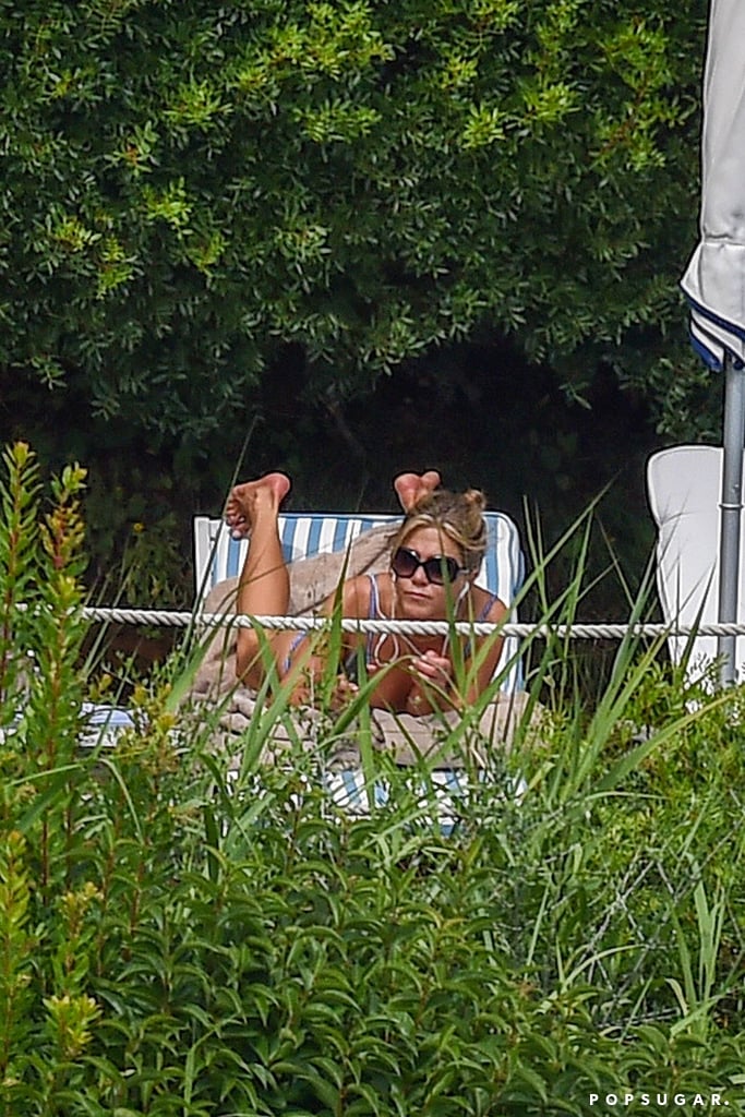 Jennifer Aniston Bikini Pictures in Italy July 2018