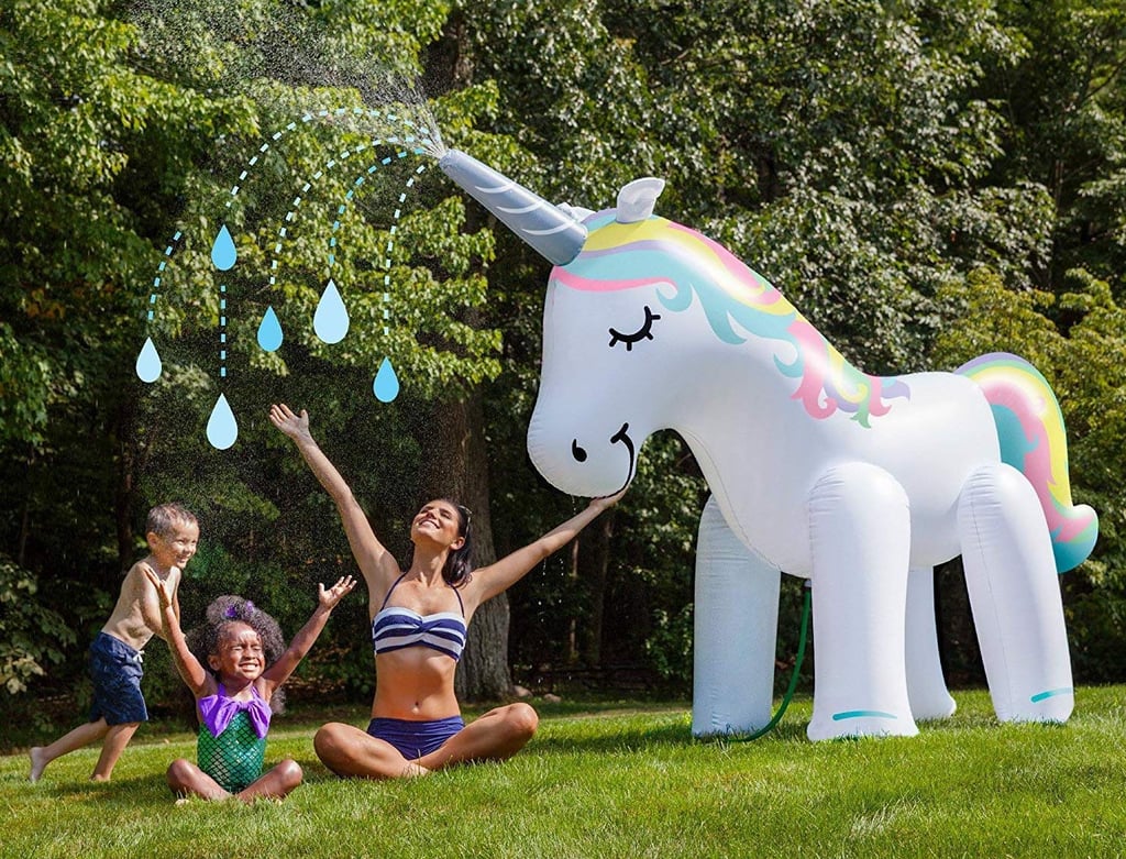 big mouth ginormous unicorn sprinkler