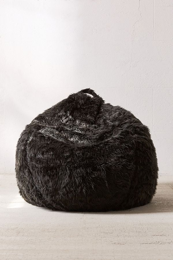 Furry Bean Bags at Urban Outfitters POPSUGAR Home