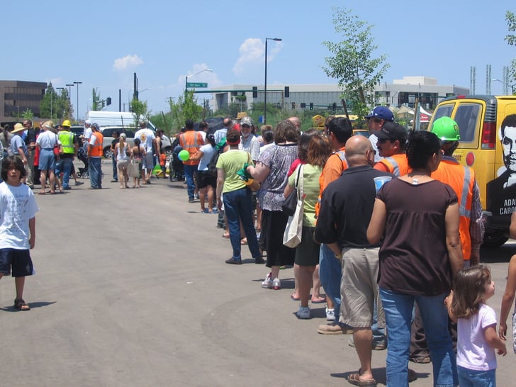 Are You Willing To Brave Long Lines For Free Food