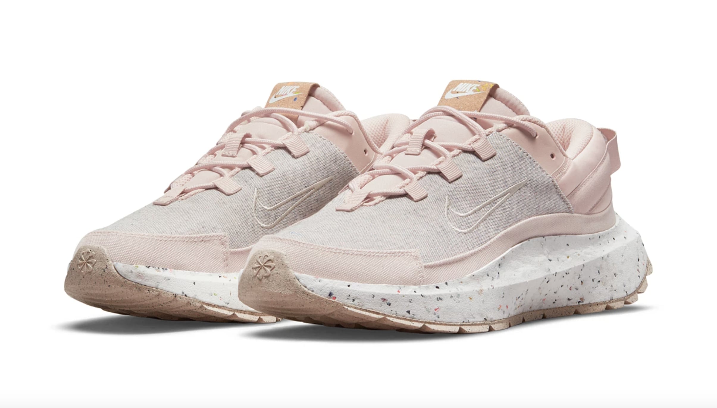 Pale pink nike sneakers top