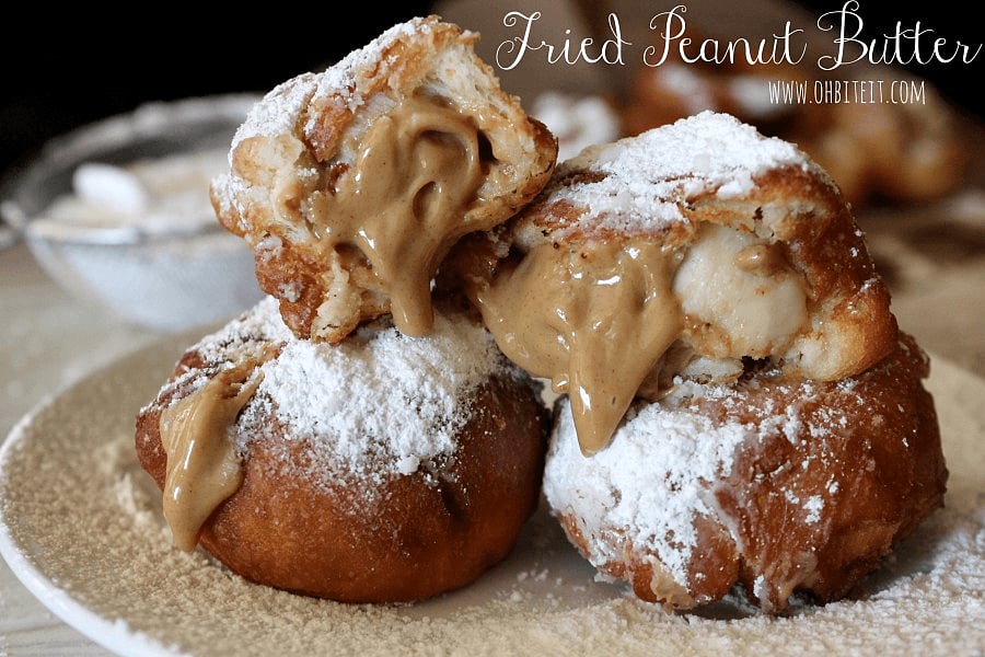 Fried Peanut Butter Crescent Rolls Fried Peanut Butter Crescent Rolls