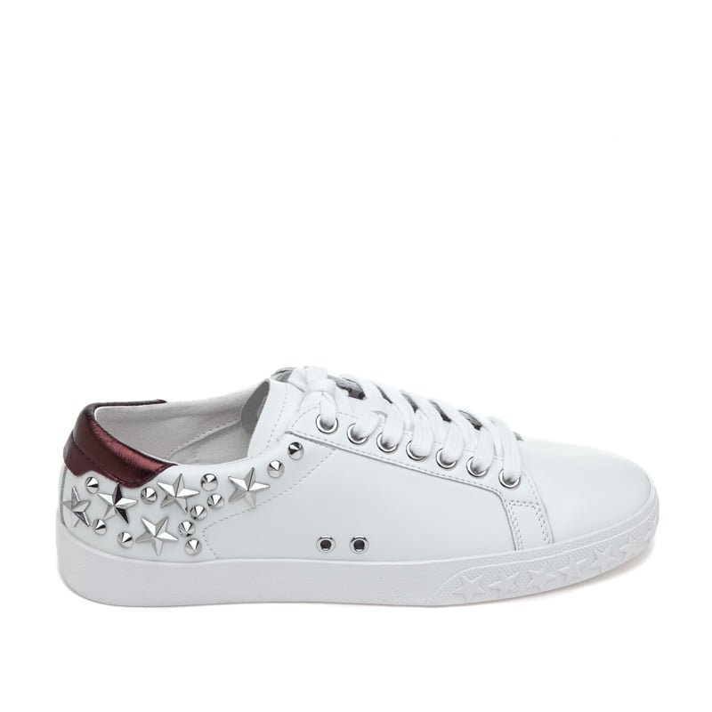 Ash White Bordeaux Sneaker