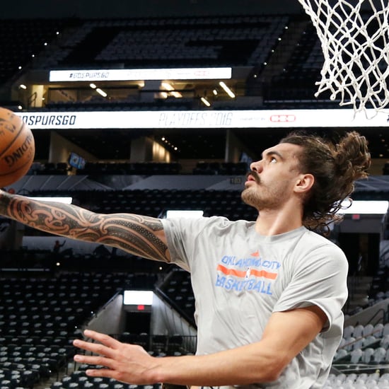 Steven Adams Looks Like Jason Momoa