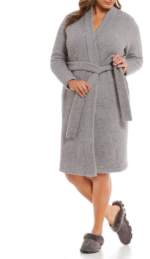 UGG Ana Sweater-Knit Wrap Robe