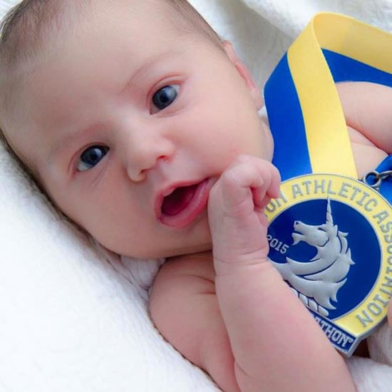 Newborn Baby Finished Boston Marathon in Utero